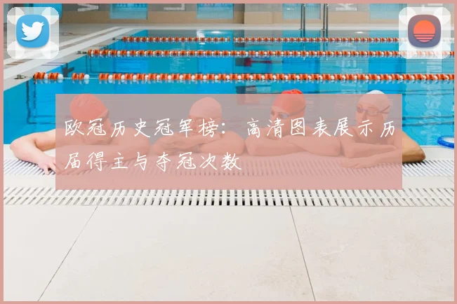 欧冠历史冠军榜：高清图表展示历届得主与夺冠次数