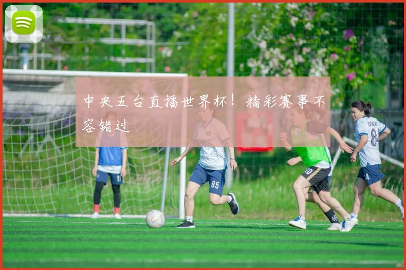 中央五台直播世界杯！精彩赛事不容错过